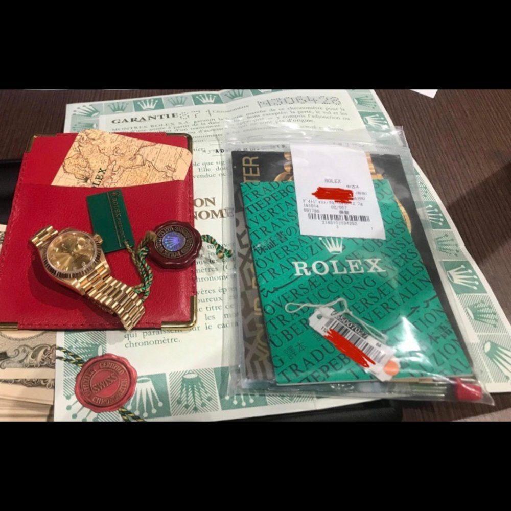 Rolex presidential 18k gold 1993